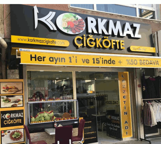 korkmaz çiğköfte bayiliği